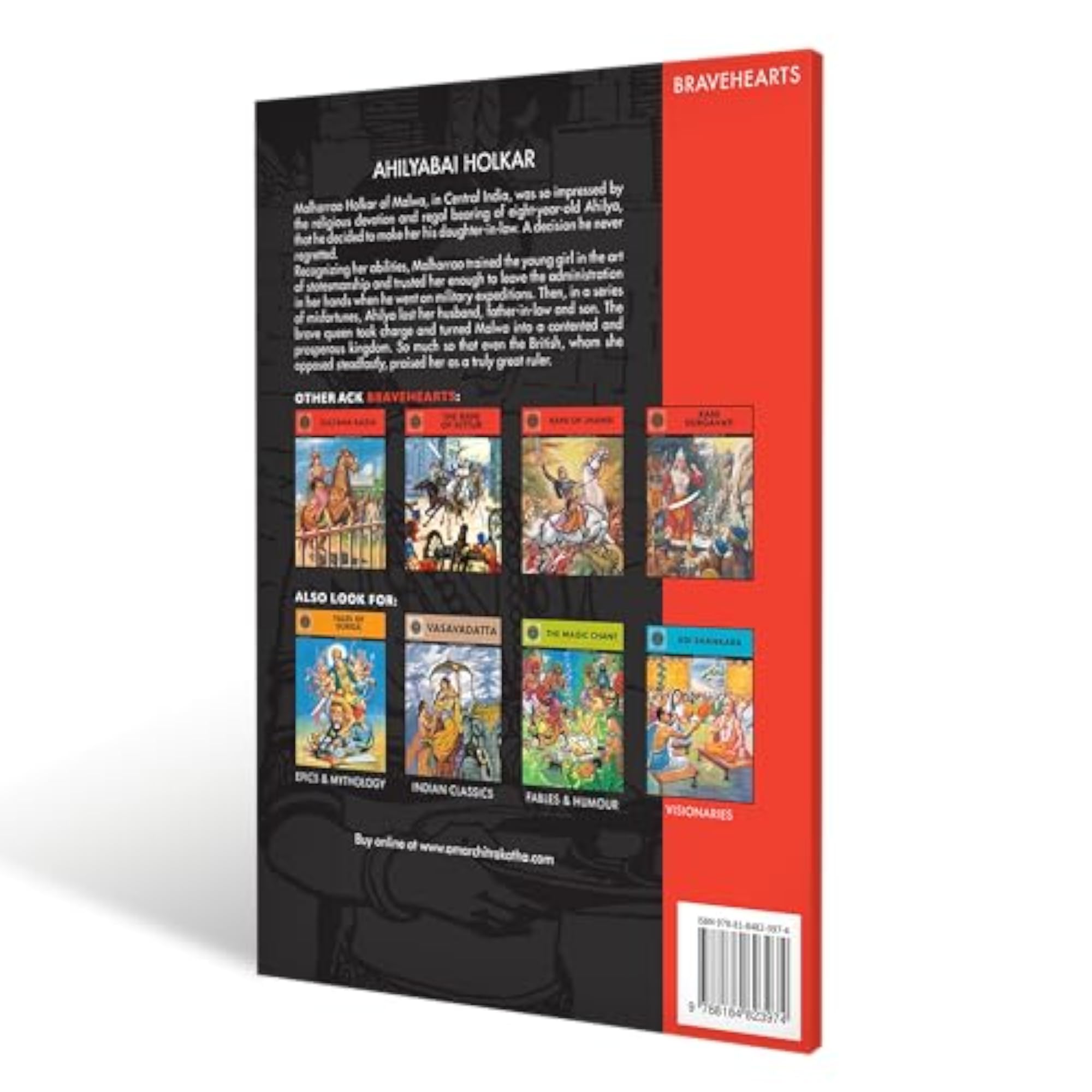 Ahilyabai Holkar: Queen of Malwa Illustrated Comic Book