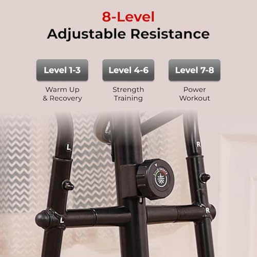Image of Cult.Sport smartcross Bern Elliptical Cross Trainer | Adjustable Seat | Max Weight: 120kg for Home Gym Fitness with 6 Months Warranty