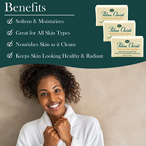 Purely Cleansed: Discover the Magic of Palma Christi Castor Oil Soap Bars!