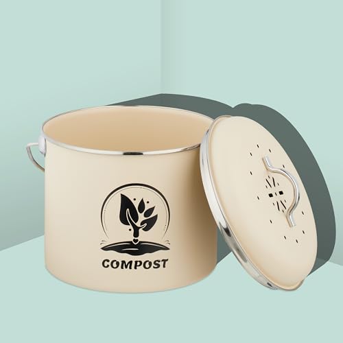 Seau à compost Relaxdays sans odeur pour stocker vos biodéchets