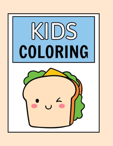 Kids Food Kawaii Coloring Pages: Cute Dessert & Snack Coloring Pages for Ages 4–10
