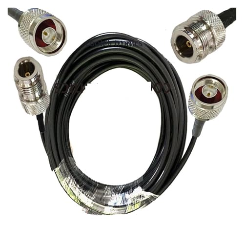 Connecteur Jack N mâle vers femelle avec câble coaxial LMR-240 de 20 mètres