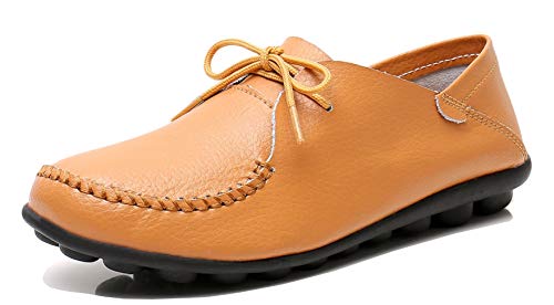 Image of VenusCelia Women's Breathable Comfort Walking Office Flat Loafer