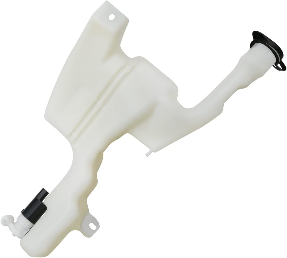 DNA Motoring OEM-WT-FO1288119 Factory Style Windshield Washer Fluid Reservoir w/Pump & Cap Compatible with 2011-2019 Fiesta