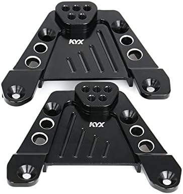 KYX Racing Aluminum Rear Shock Tower Suspension Bracket Shock Absorber Bracket for 1/6 RC Crawler Car Axial SCX6 AXI05000