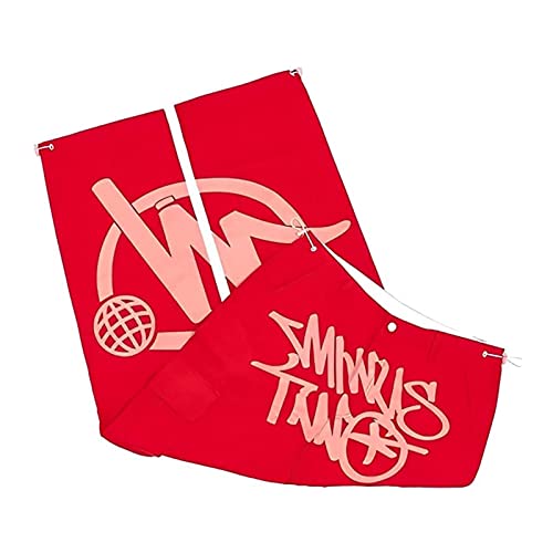 Yahbrra Minus Two Hohe Taille Gerade Hip Hop Hose Unisex Cargo Hose Y2K...