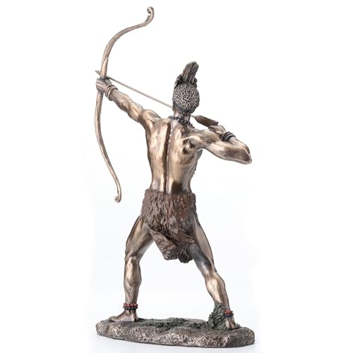 Estatua Orisha Ochosi Diseño Veronese 11 Pulgadas miniatura 3