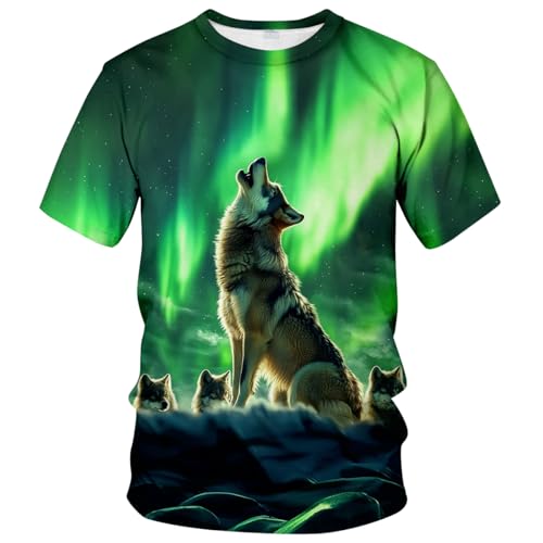 Blissboy Funny Animal Graphic T-Shirt Novelty Short Sleeve Crewneck Shirt
