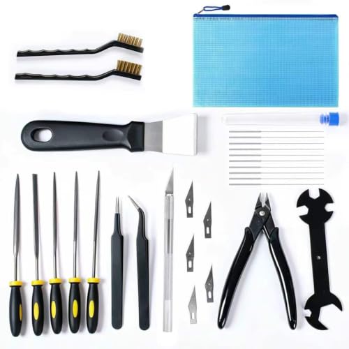 3D Printer Tools Kit, 28pcs 3D Printer Accessories for All FDM/SLA...