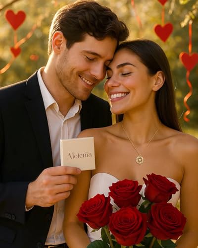 Compass Necklace for Women "I Would Be Lost Without You" Anniversary Birthday Gifts for Wife Girlfriend, 925 Sterling Silver 14K Gold Plated Pendant, Christmas Valentine's Day Gift Idea for Her4