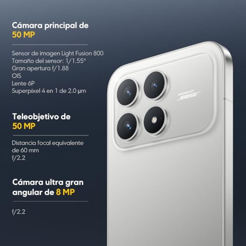 Image of XIAOMI Poco F8 PRO 5G Ai (Compatible with Tmobile Mint Tello & Global) (512GB + 12GB) Ai 2K 6.59 inch Bose Sound 50MP Gamers Phone NFC Dual sim Unlocked Model 2510DPC44G (Black)