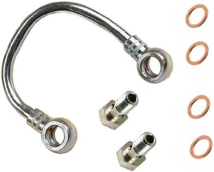 for Mercedes (56-72) ByPass Pipe KIT Coolant Pump to Head w/Bolts+Washers