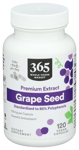 Whole Foods Market, Grapeseed Extract 100mg, 120 CT
