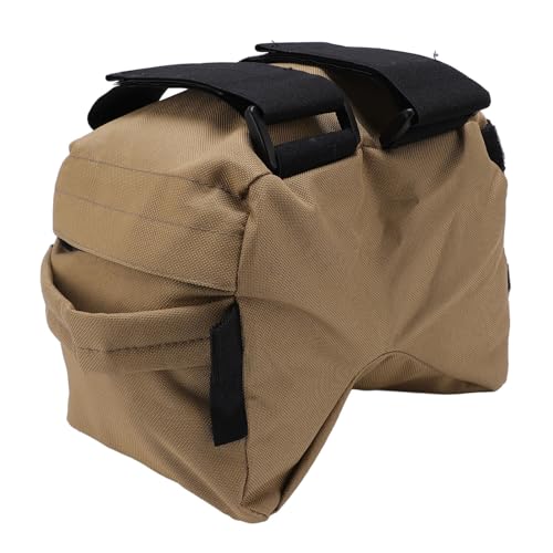 HEEPDD Schießauflage-Tasche, Schießbank-Auflagetaschen, Waffenstütztaschen Vorne und Hinten, Ständerhalter, Sandsäcke, Oxford-Stoff, für Schießstandschießen Im Freien und