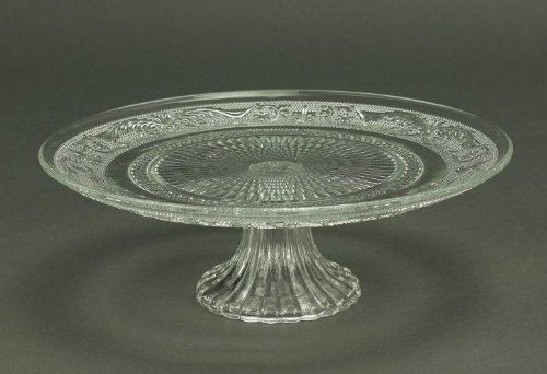 Voß_1 Glasteller auf Fuß (Durchmesser 23 cm) Cover