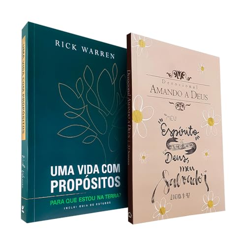Kit Uma Vida com Propósitos + Devocional Amando a Deus Lettering