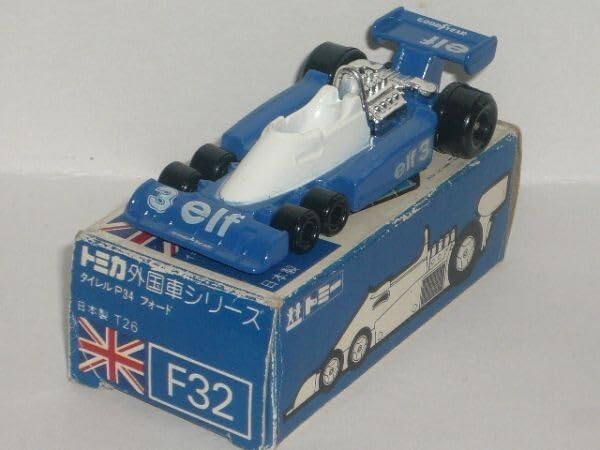 トミカ 外国車シリーズ F32 タイレル P34 フォード TOMY Amazon | トミカ外国車シリーズ F32 タイレル P34 フォード 白