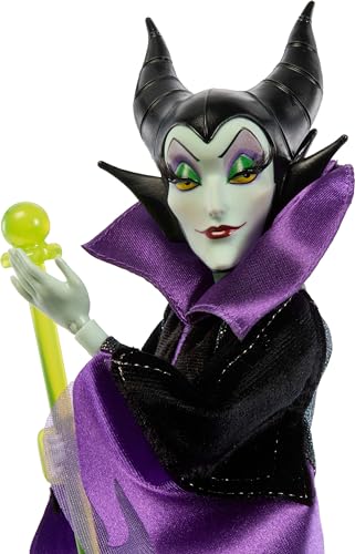 Mattel Disney Collector Maleficent & Aurora Doll Set 2 Collector Doll with Clothes and Looks Inspired by Disney Movies Sleeping Beauty HPG10 Kids Toy 6+ Years