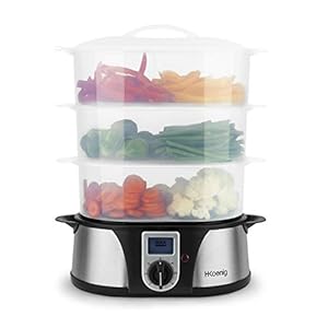 H.Koenig VAP12 Elektrischer Dampfgarer 12L