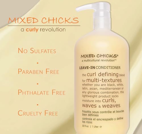 Image of Mixed Chicks Curl Defining & Frizz Eliminating Leave-In Conditioner, 33 fl.oz.