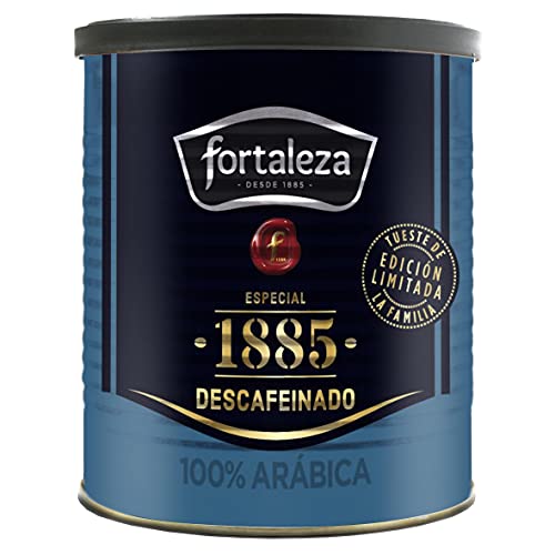 Café Fortaleza Café Molido Descafeinado Supremo - 250 gr - [Pack de 3]