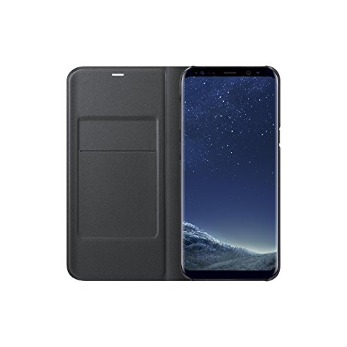 Samsung EF-NG955PBEGWW - Original Coque Étui LED View pour Galaxy S8+ (S8 Plus), Noir