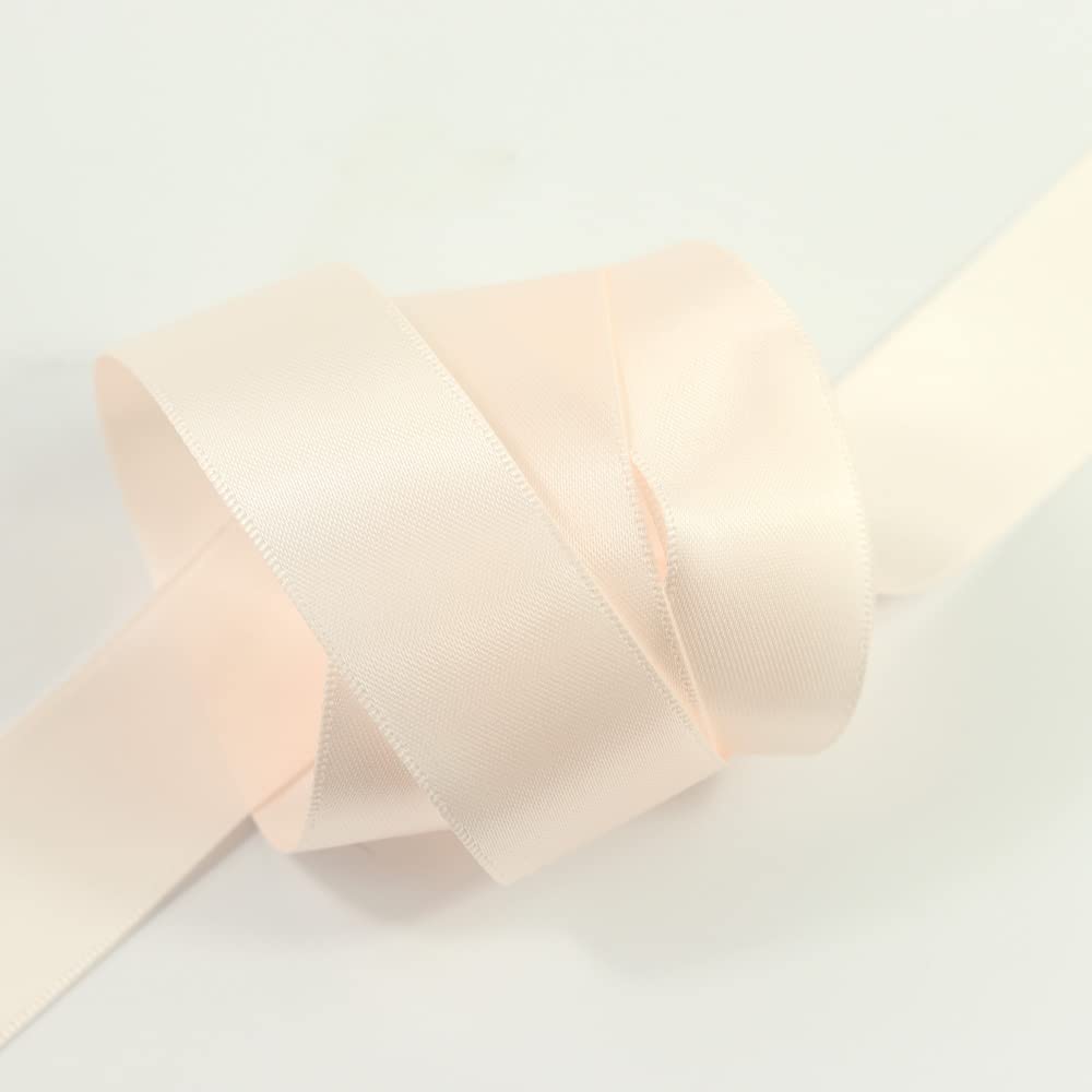 Double Sided Satin Ribbon, 27 Solid Colours, 10 Metre Reel, Fabric Ribbon for Gift Wrapping Cake, Wedding Party Decoration
