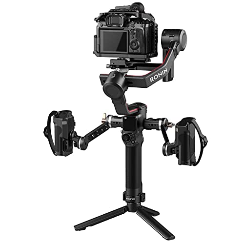 Image of Tilta Right Side NATO Rail to Rosette Adapter for DJI RS 2 Gimbal