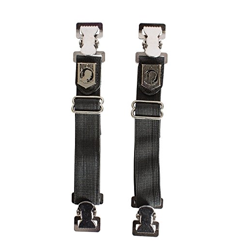 Billys Biker Gear POW/MIA Motorcycle Boot Pant Alligator Clips