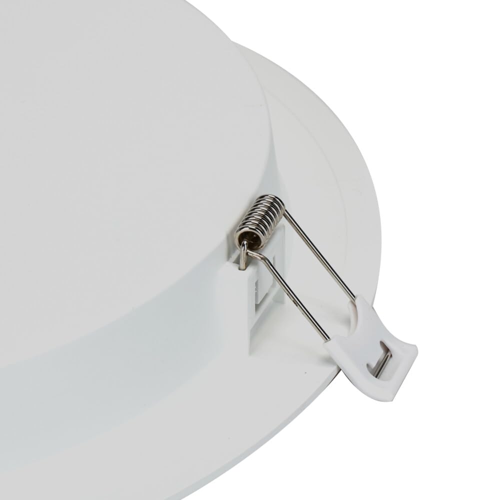 3 Stück Smart Home Einbau-Deckenleuchte 18W dimmbar CCT 2700-6500K 1760lm rund Ø230mm, mit Fernbedienung, auch steuerbar über App/Smartphone, kompatibel mit Google Assistant® und Amazon Alexa®