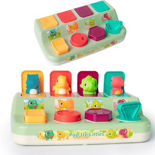 Juguete Dinosaurio Pop-Up, Juguete de Causa y...