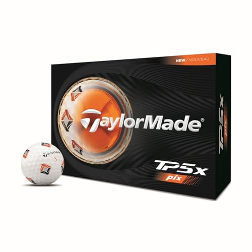 TaylorMade Golf TP5x PIX One Dozen