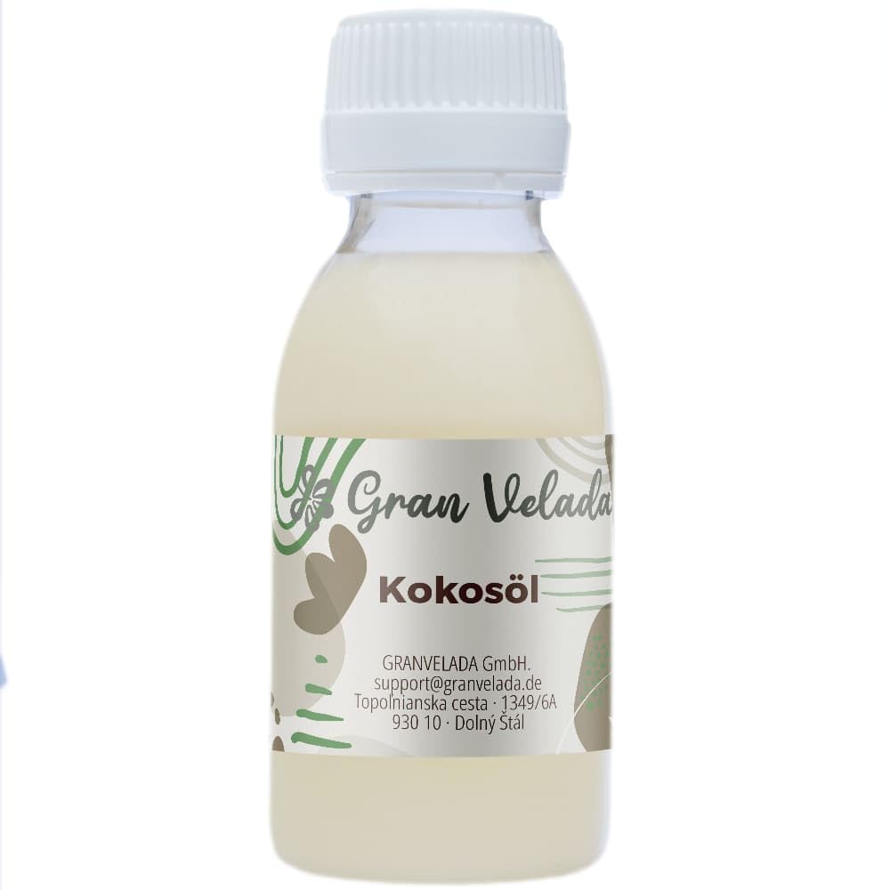 Gran Velada - Kokosöl 5000 ml | Hochreines Kokosöl für Seifenherstellung, Naturkosmetik und Haarpflege, Geruchsneutral und Farblos, Ideal für DIY Cremes und Masken, Große Vorratsgröße für Handwerk