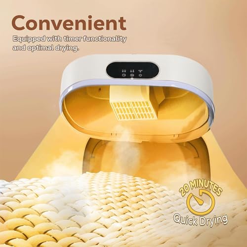 1200W Electric Clothes Dryer, Constant Temperature Clothes Airer Indoor Folding Time Saving Heated Airer Energy Saving - Image 3
