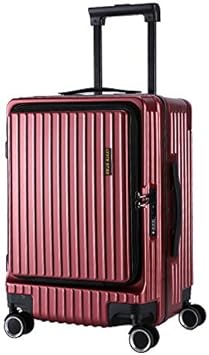 Amazon Unite Star Red S スーツケース キャリーバッグ ダブルキャスター ファスナー式 人気色 超軽量 Tsaローク キャリーケース 耐衝撃 キャリーケース 人気 大型 Tsaロック付 静音 旅行出張 ヘアライン仕上げ 持ちやすい アルミ 多段階 ビジネス 出張 便利 安心1年
