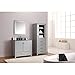 Avanity Modero 36 in. Vanity Combo in Chilled Gray finish