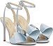 Jessica Simpson Olivine Bow Heeled Sandal, Light Blue, 10