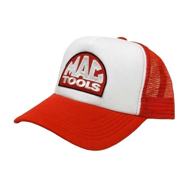 Chopper] アメリカンレーシング メッシュキャップ MACTOOLS（RED