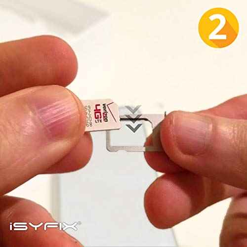 Sim Card Tray Pin Eject Removal Tool Needle Opener Ejector 10X Pack By Isyfix For All Iphone, Apple Ipad, Htc, Samsung Galaxy, And Most Smartphone Brands #TOP3