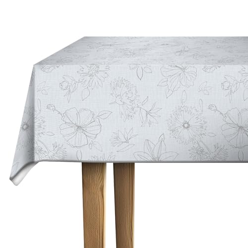 d-c-fix mantel hule mesa Manhattan Palmas naturaleza - antimanchas resinado impermeable moderno - plastico pvc vinilo - para interior y exterior - 150 cm redondo