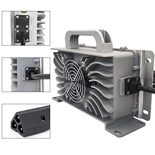 Captok RXV-TXT-48V 15 Amp Ezgo Rxv & Txt Golf Cart Waterproof Battery Charger thumb #7