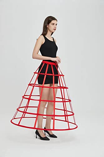 Image of Women Crinoline Petticoat Hoops Skirt Short Half Slip Underskirt for Girls Wedding Bridal Underskirt Slip