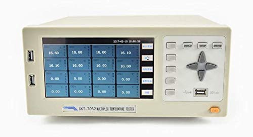 CKT-7032 Multiplex Temperature Data Logger for Temperature, Pressure and Humidity Display 32 Channel