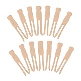 Forme ronde pour une protection optimale : la forme ronde de ces pinces à linge en bois garantit que vos vêtements restent intacts. pinces à linge pour sécher le linge, pinces à linge classiques en bois