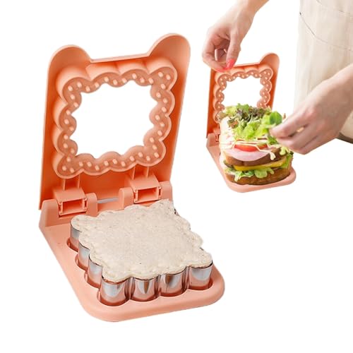 Yulokdwi Formas para hacer sándwiches, cortador de sándwiches para niños,Molde cortador para hacer pan | Cortador para hacer sándwiches, galletas, panqueques
