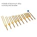 Tuning Forks Chakra Set, Instrument Tuning Fork, Stainless Steel Tuning Fork, 174Hz/285Hz/396Hz/417Hz/528Hz/639Hz//852Hz/963Hz, 9 Chakras + 1 Soul Purpose Tuning Forks Striker and Case Included