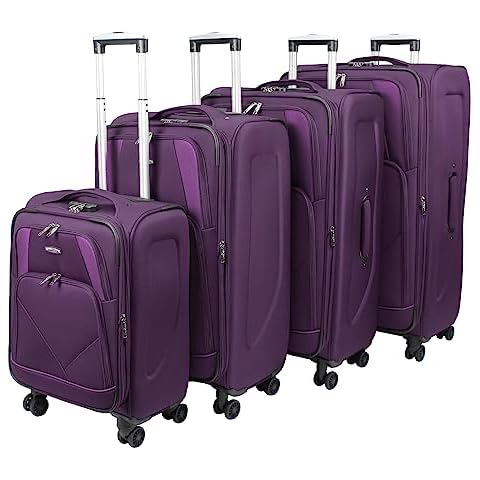 ARIANA Lightweight 4 Wheel Spinner Suitcase Set Cover