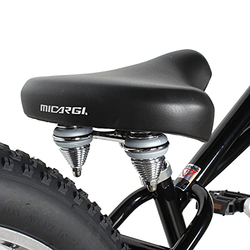Bicicleta playera Vancouver de 26", 1 velocidad, con marco de acero Hi-Ten, para adultos, color negro mate miniatura 6