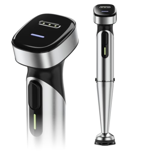 Image of Turelar Cordless Immersion Blender Handheld with Rechargeable Battery