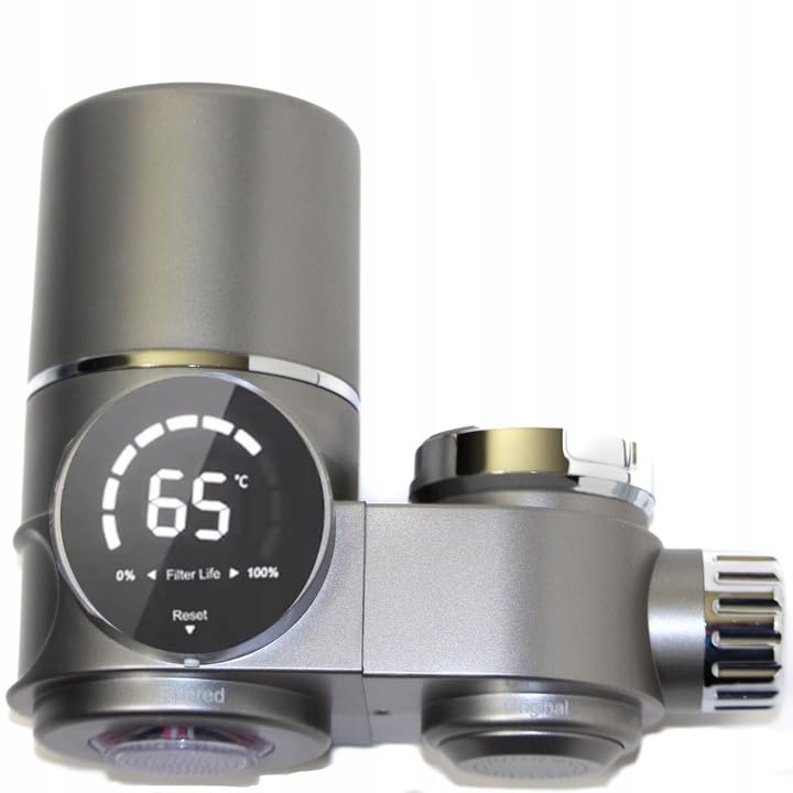 Système de filtration d'eau pour robinet Hidly LS-LT-A13 anti-UV chlore et métaux